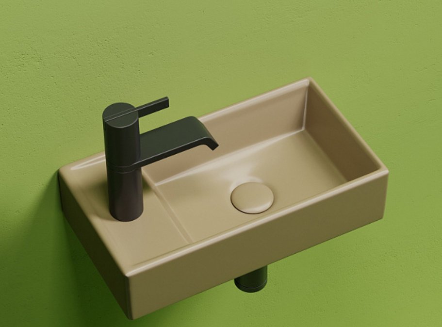 Раковина Ceramicanova CN6051RMC подвесная прямоугольная 41, санфарфор купить,235100