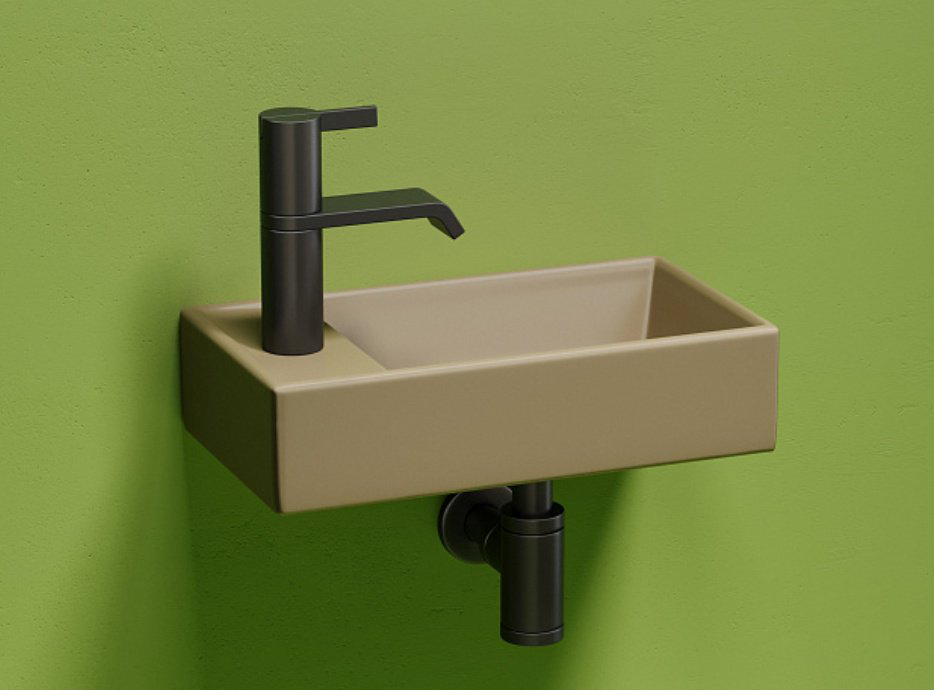 Раковина Ceramicanova CN6051RMC подвесная прямоугольная 41, санфарфор купить,235100