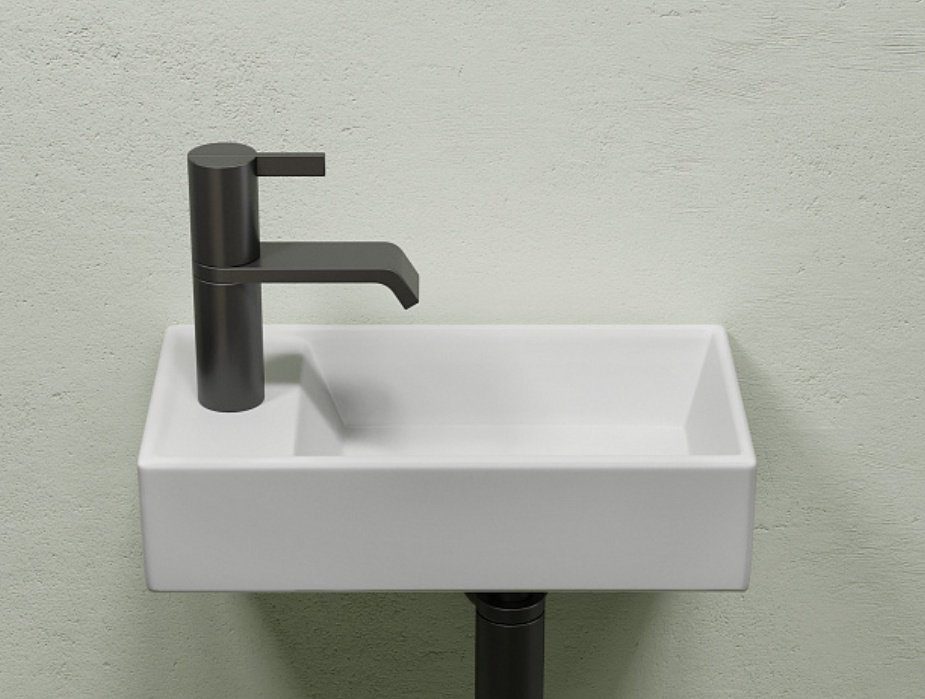 Раковина Ceramicanova CN6051RMW подвесная прямоугольная 41, санфарфор купить,233924