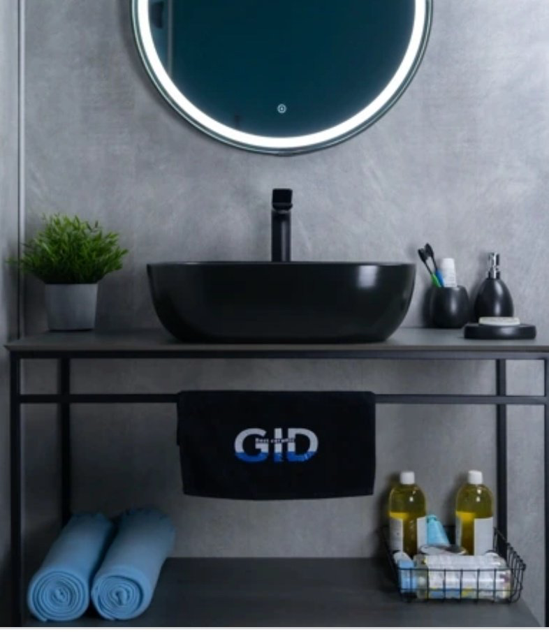 Раковина GID-ceramic Bm1302 накладная прямоугольная 50, керамика купить,98007