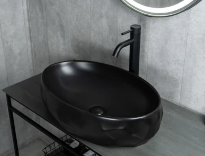 Раковина GID-ceramic Bm9030wx накладная овальная 60, керамика купить,214522