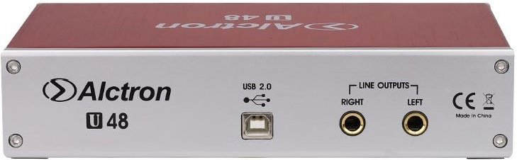 Аудиоинтерфейс USB Alctron U48