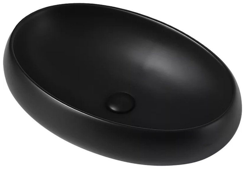 Раковина GID-ceramic Bm9030a накладная овальная 60, керамика