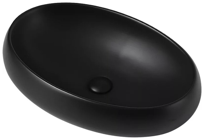 Раковина GID-ceramic Bm9030a накладная овальная 60, керамика