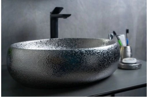 Раковина GID-ceramic 9030s накладная овальная 34, керамика