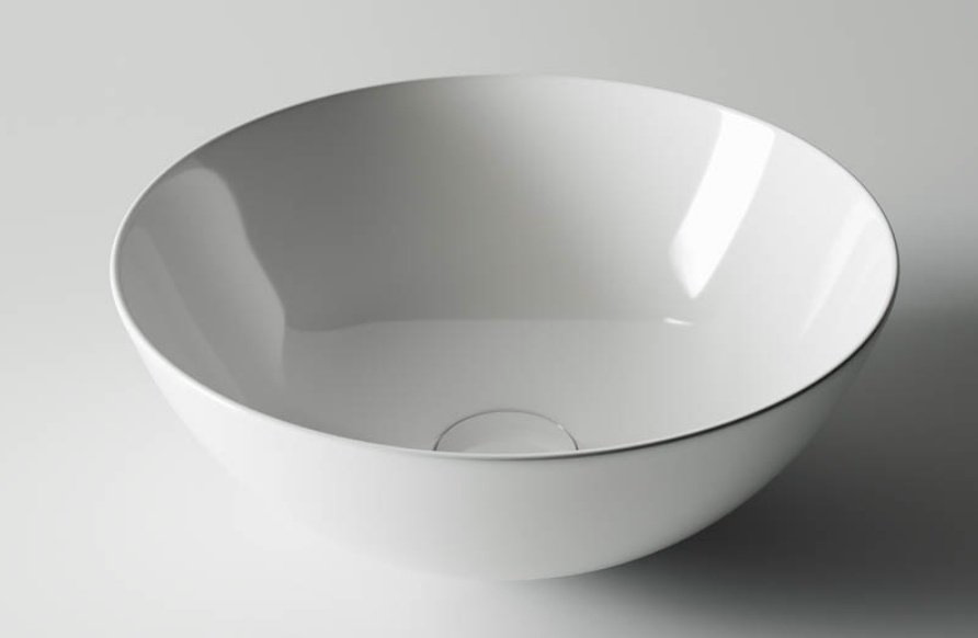 Раковина Ceramicanova CN6002 накладная круглая 35.8, санфарфор купить,NaN