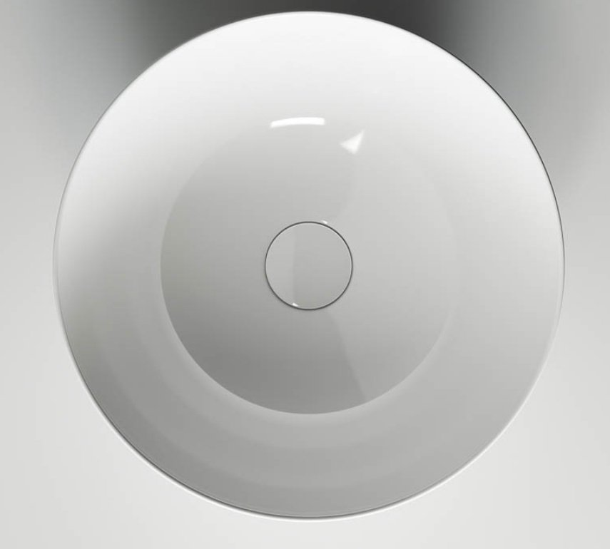 Раковина Ceramicanova CN6002 накладная круглая 35.8, санфарфор купить,NaN