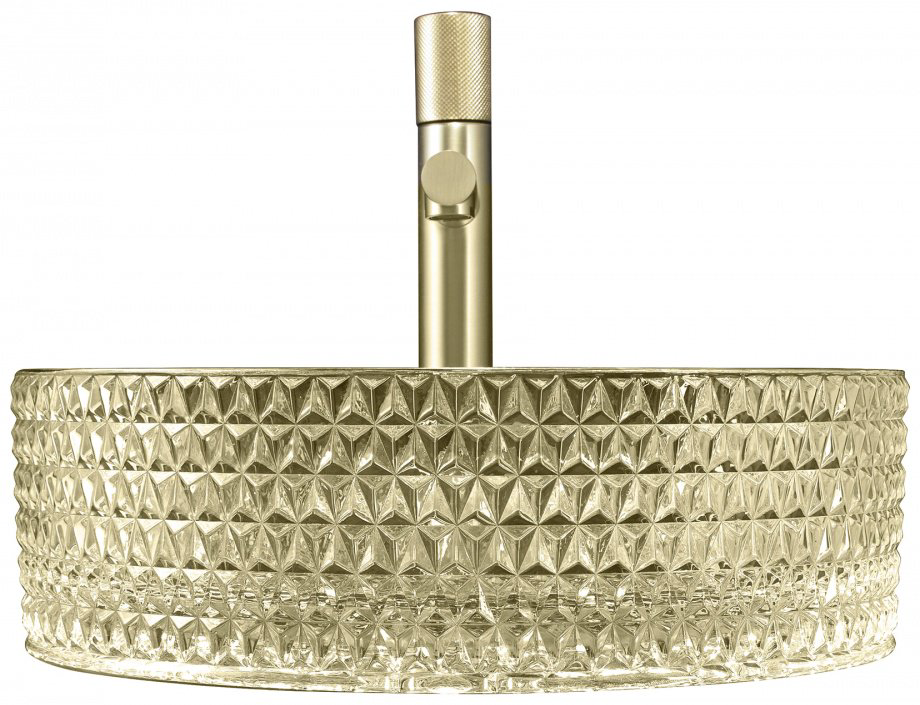 Раковина Abber Glas AK2301GG накладная круглая 39.5, стекло купить,123800