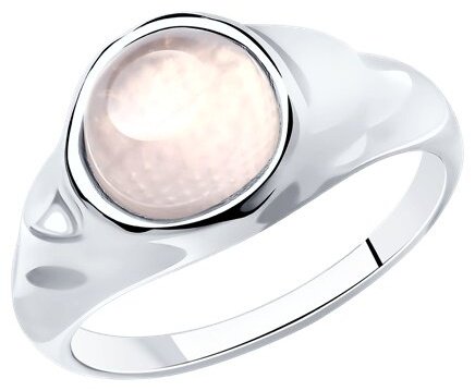 Кольцо SOKOLOV 83010146_19 размер 19 вес 2.83 г серебро, кварц купить,NaN