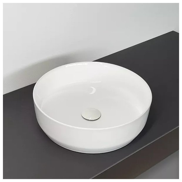 Раковина Comforty 112D накладная круглая 39, санфарфор