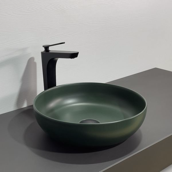 Раковина Comforty 113MDG накладная круглая 36, санфарфор купить,94300