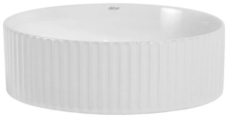 Раковина Abber Bequem AC2111 накладная круглая 36 см, фаянс купить,55000