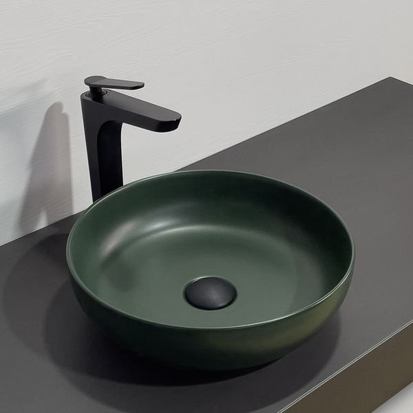 Раковина Comforty 113MDG накладная круглая 36, санфарфор купить,94300