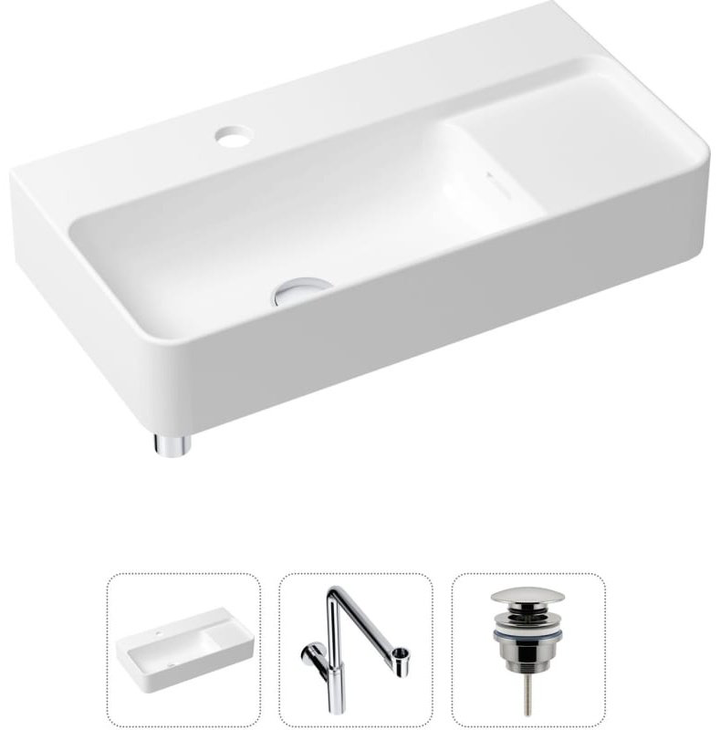 Раковина Lavinia Boho Bathroom Sink 21520533 накладная прямоугольная 31, санфарфор купить,NaN
