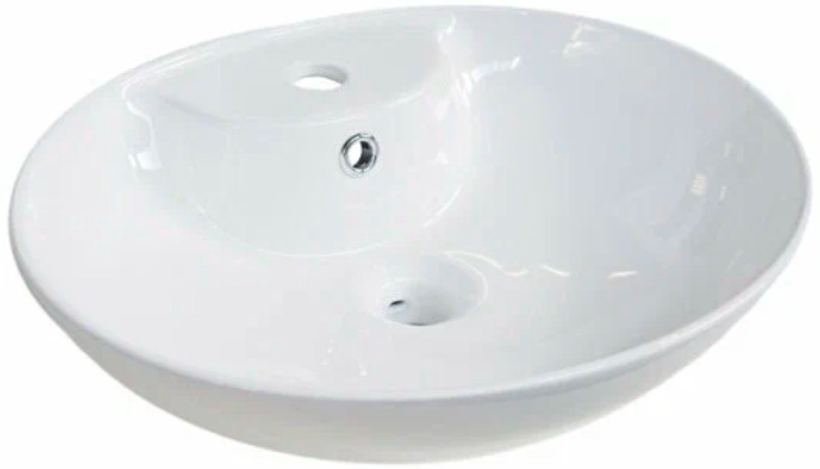 Раковина Comforty 78197 накладная овальная 51, санфарфор купить,63300