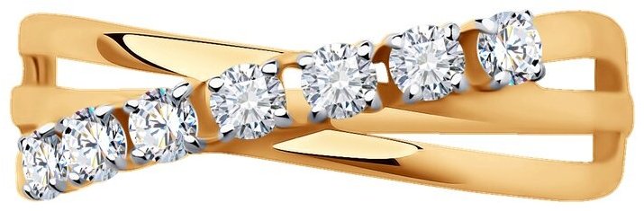 SOKOLOV 78-028189/018057 вес 3.45 г золото, фианит - ForteMarket SOKOLOV 78-028189/018057 вес 3.45 г золото, фианит купить,0