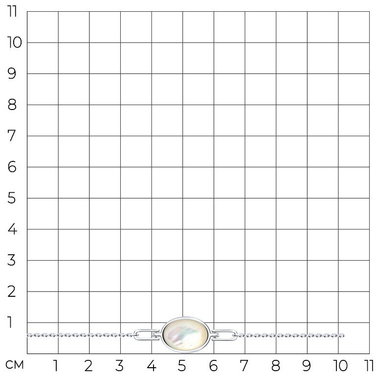 Браслет SOKOLOV 83050036_16 длина 16 см, вес 3.53 г серебро, плетение фантазийное купить,NaN