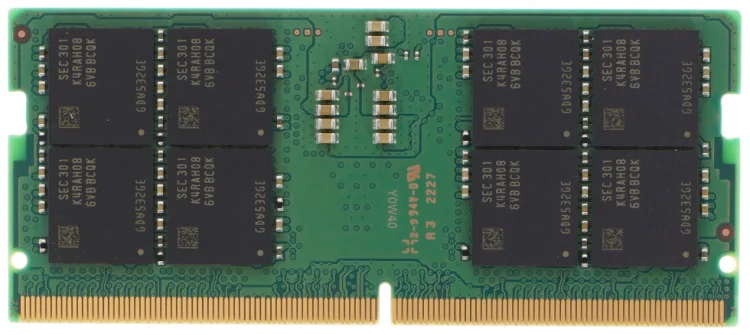 Оперативная память для ноутбука Samsung SO DIMM 32Gb DDR5 4800MHz, CL40, 1.1v, M425R4GA3BB0-CQK, TRAY купить,NaN