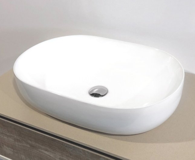 Раковина Comforty 78326 накладная овальная 60, санфарфор