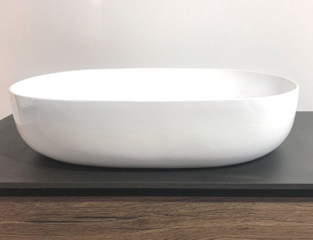 Раковина Comforty 78326 накладная овальная 60, санфарфор купить,72400