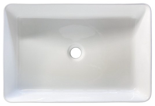 Раковина Comforty CF178609X накладная прямоугольная 50.5, санфарфор купить,65900