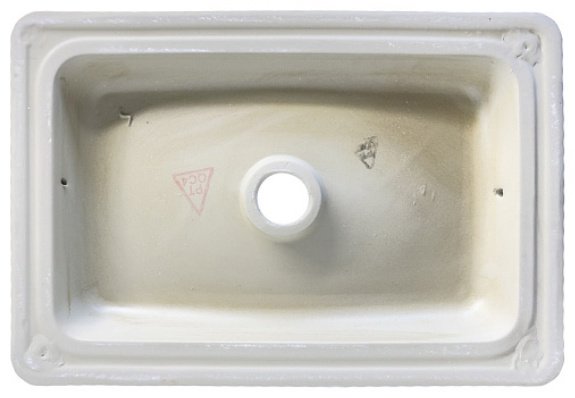 Раковина Comforty CF178609X накладная прямоугольная 50.5, санфарфор