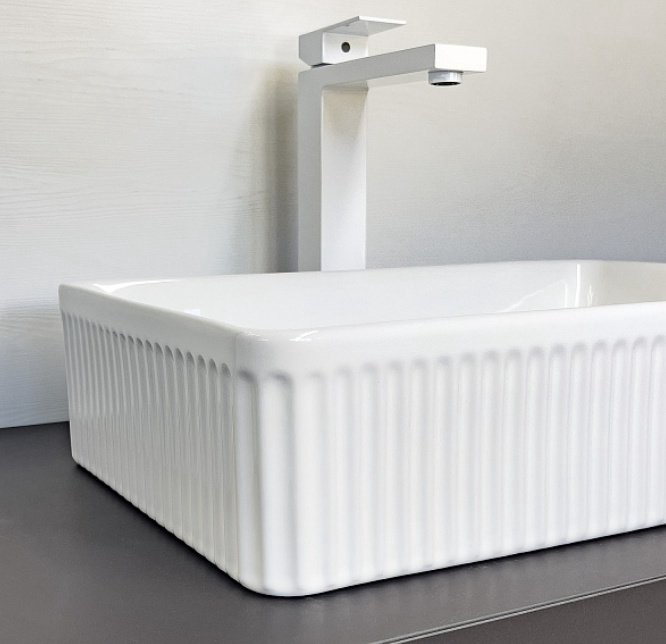 Раковина Comforty CF178609X накладная прямоугольная 50.5, санфарфор купить,65900