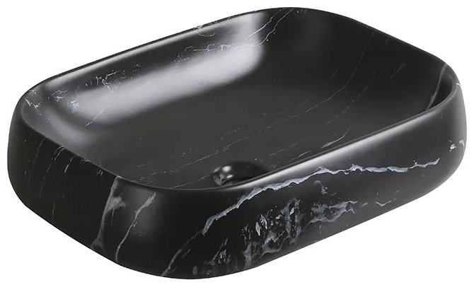 Раковина CeruttiSPA CR0086 MMB2 накладная овальная 56.5 см, фарфор