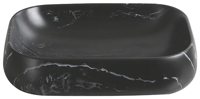 Раковина CeruttiSPA CR0086 MMB2 накладная овальная 56.5 см, фарфор