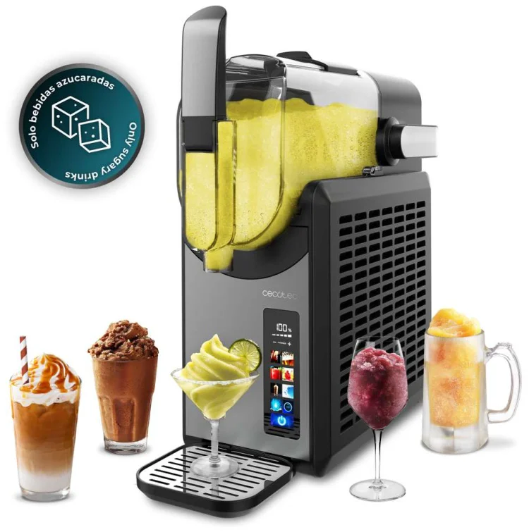 Прибор для приготовления слаш и замороженных напитков Cecotec Twist&Ice 2600 черный