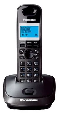 Радиотелефон PANASONIC KX-TG2511 RUM серый металлик купить,33006
