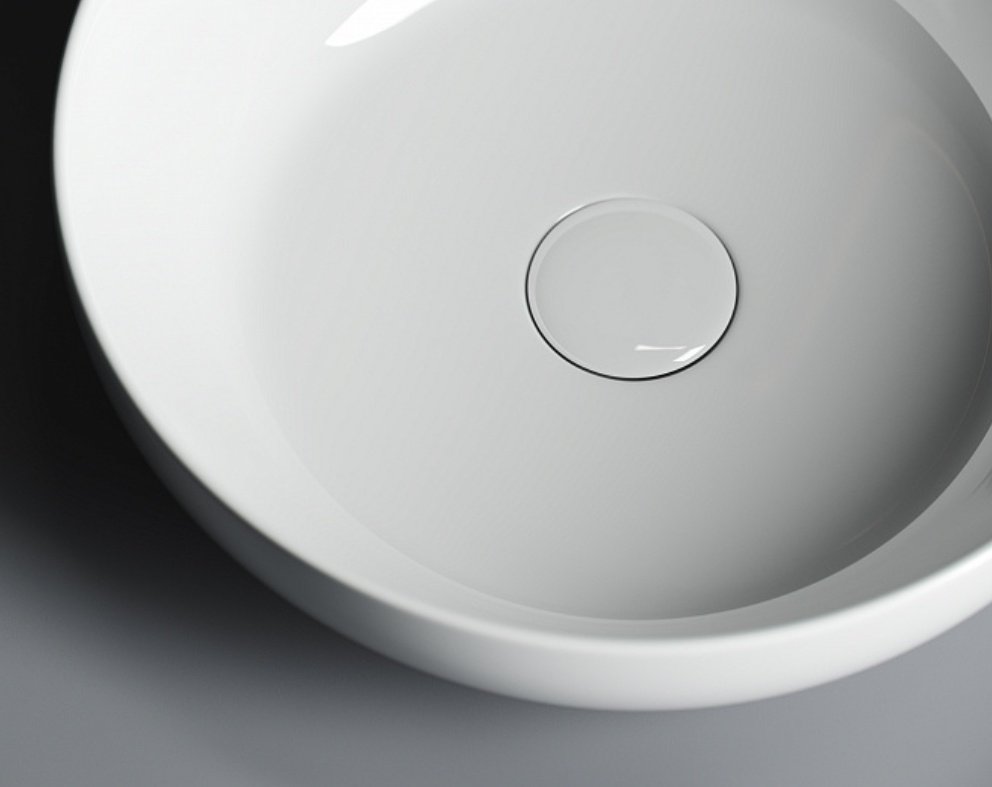 Раковина Ceramicanova CN6020 накладная круглая 38, санфарфор