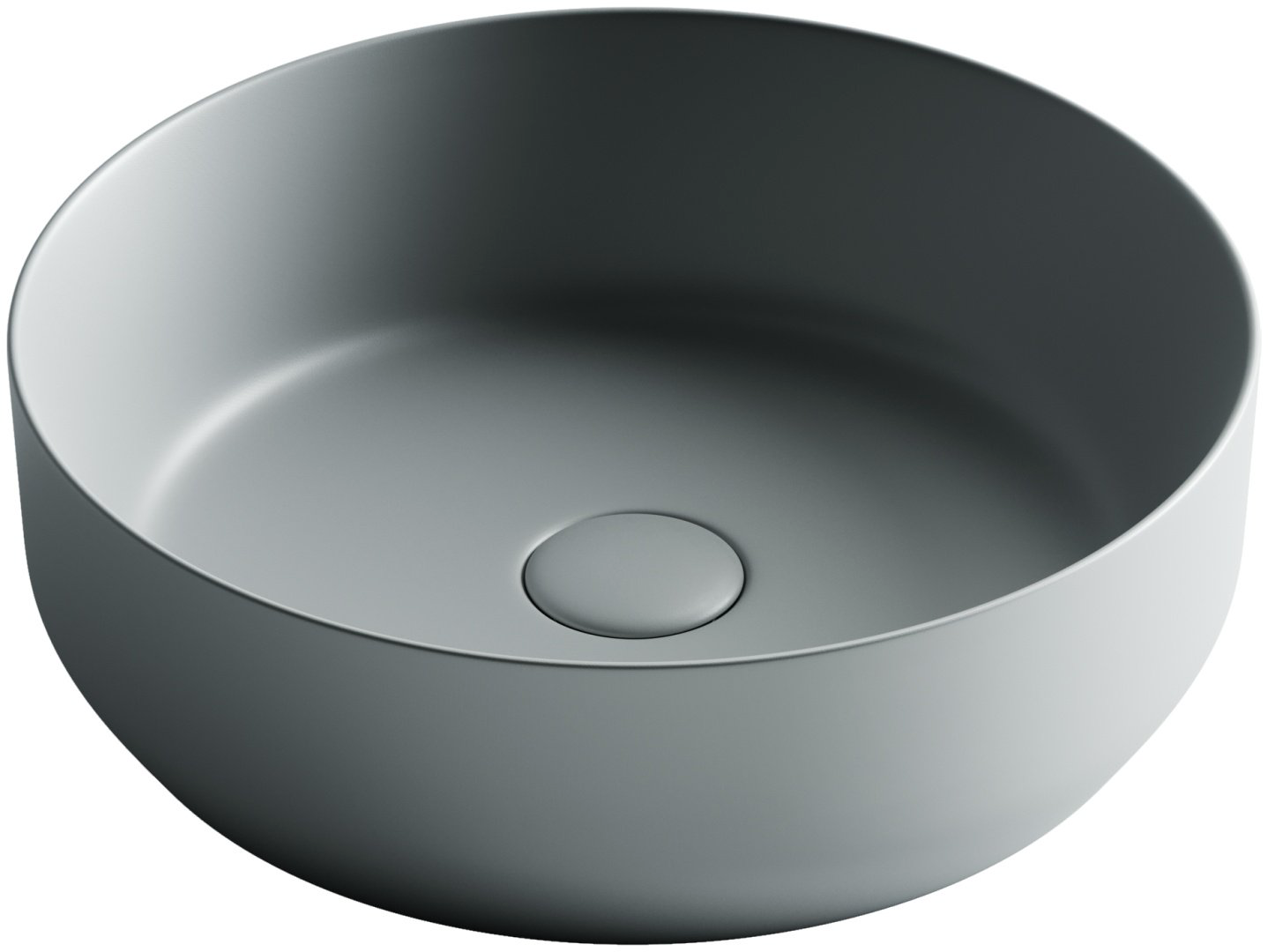 Раковина Ceramicanova CN6022MH накладная круглая 39, санфарфор купить,187458