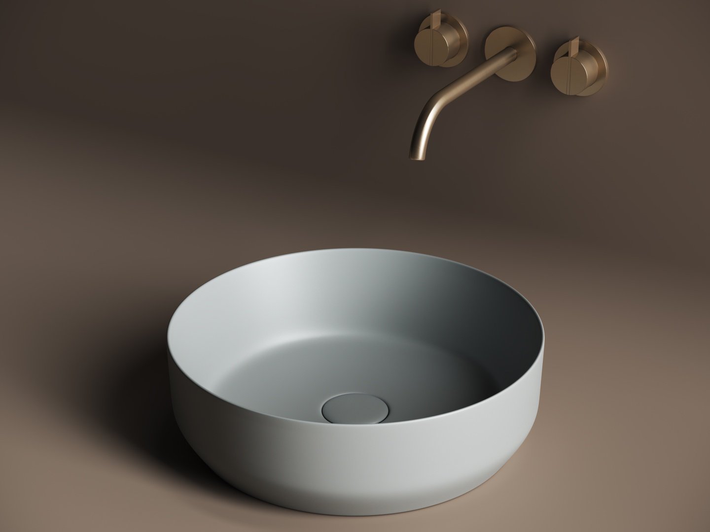 Раковина Ceramicanova CN6022MH накладная круглая 39, санфарфор - ForteMarket Раковина Ceramicanova CN6022MH накладная круглая 39, санфарфор купить,0