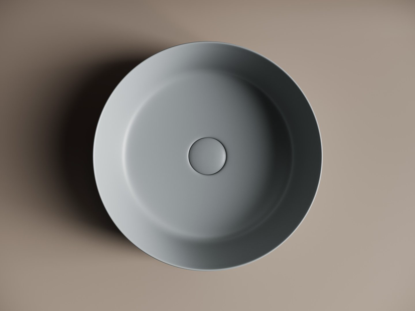 Раковина Ceramicanova CN6022MH накладная круглая 39, санфарфор купить,187458