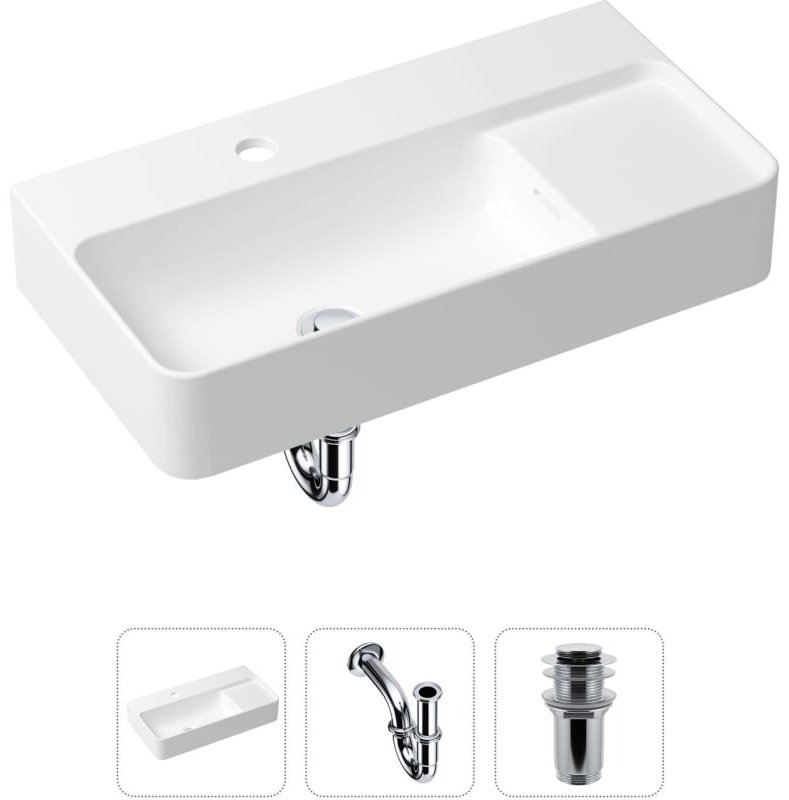 Раковина Lavinia Boho Bathroom Sink 21520488 накладная прямоугольная 31, санфарфор