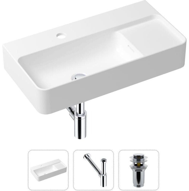 Раковина Lavinia Boho Bathroom Sink 21520492 накладная прямоугольная 31, санфарфор