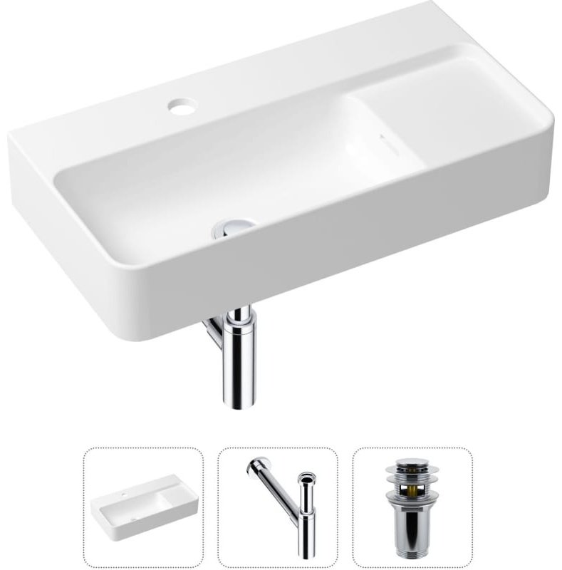 Раковина Lavinia Boho Bathroom Sink 21520522 накладная прямоугольная 31, санфарфор
