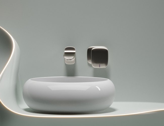 Раковина Ceramicanova CN6050 накладная круглая 36, санфарфор