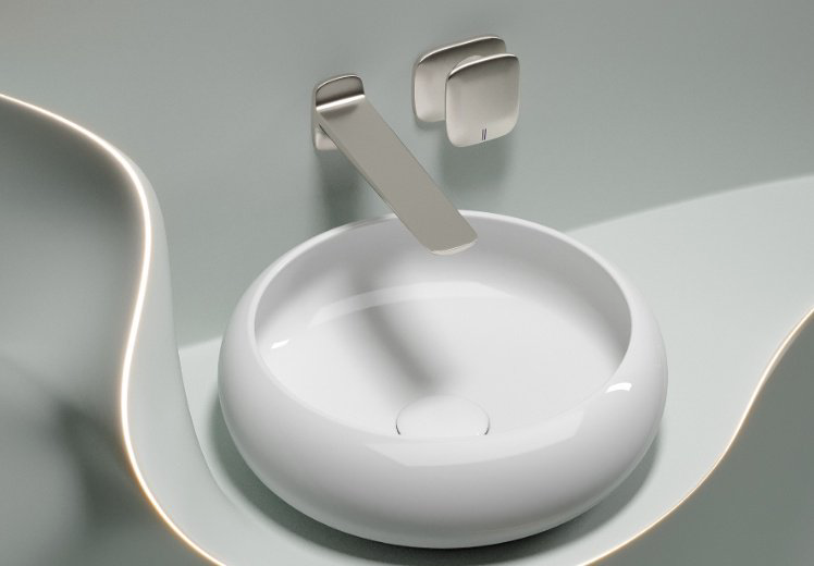 Раковина Ceramicanova CN6050 накладная круглая 36, санфарфор купить,83580