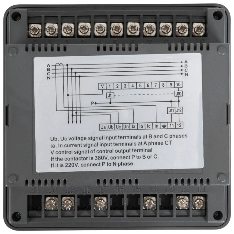 Регулятор реактивной мощности iPower JKW12 с 12-тью контурами купить,24330