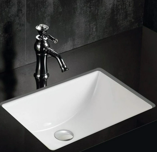 Раковина GID-ceramic Yj833 подстольная прямоугольная 39, фаянс