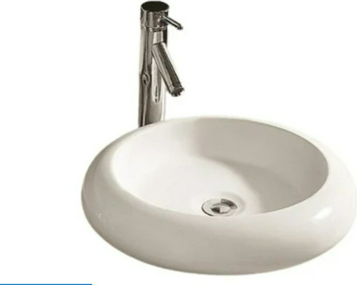 Раковина WeltWasser WW ELBACH 3062 накладная круглая 46 см, фаянс