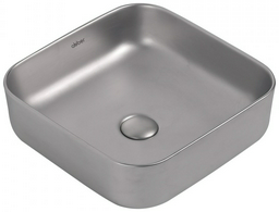 Раковина Abber Rechteck AC2211MS накладная квадратная 38.5 см, фаянс
