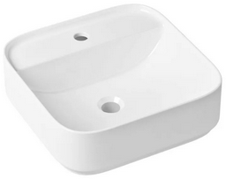 Раковина Lavinia Boho Bathroom Sink Slim 33311007 накладная квадратная 42, фарфор