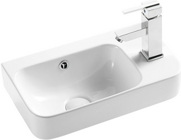 Раковина KABINKA.KZ WW AISBACH 5117 R подвесная прямоугольная 45 см, фаянс