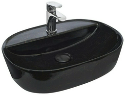 Раковина WeltWasser WW ELBACH 2202 K509 накладная овальная 50.5 см, фаянс