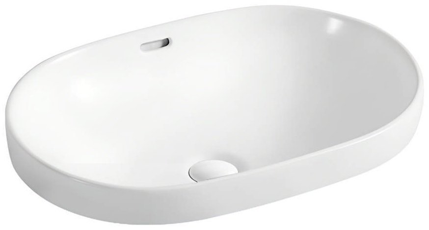 Раковина Calypso CS4028 накладная овальная 40, керамика