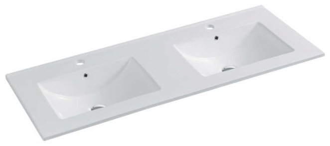 Раковина Vincea VBS-13120D врезная прямоугольная 121.5, фарфор