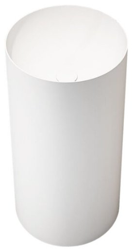 Раковина Vincea VBS-6SP01MW с пьедесталом круглая 40, керамика купить,591700